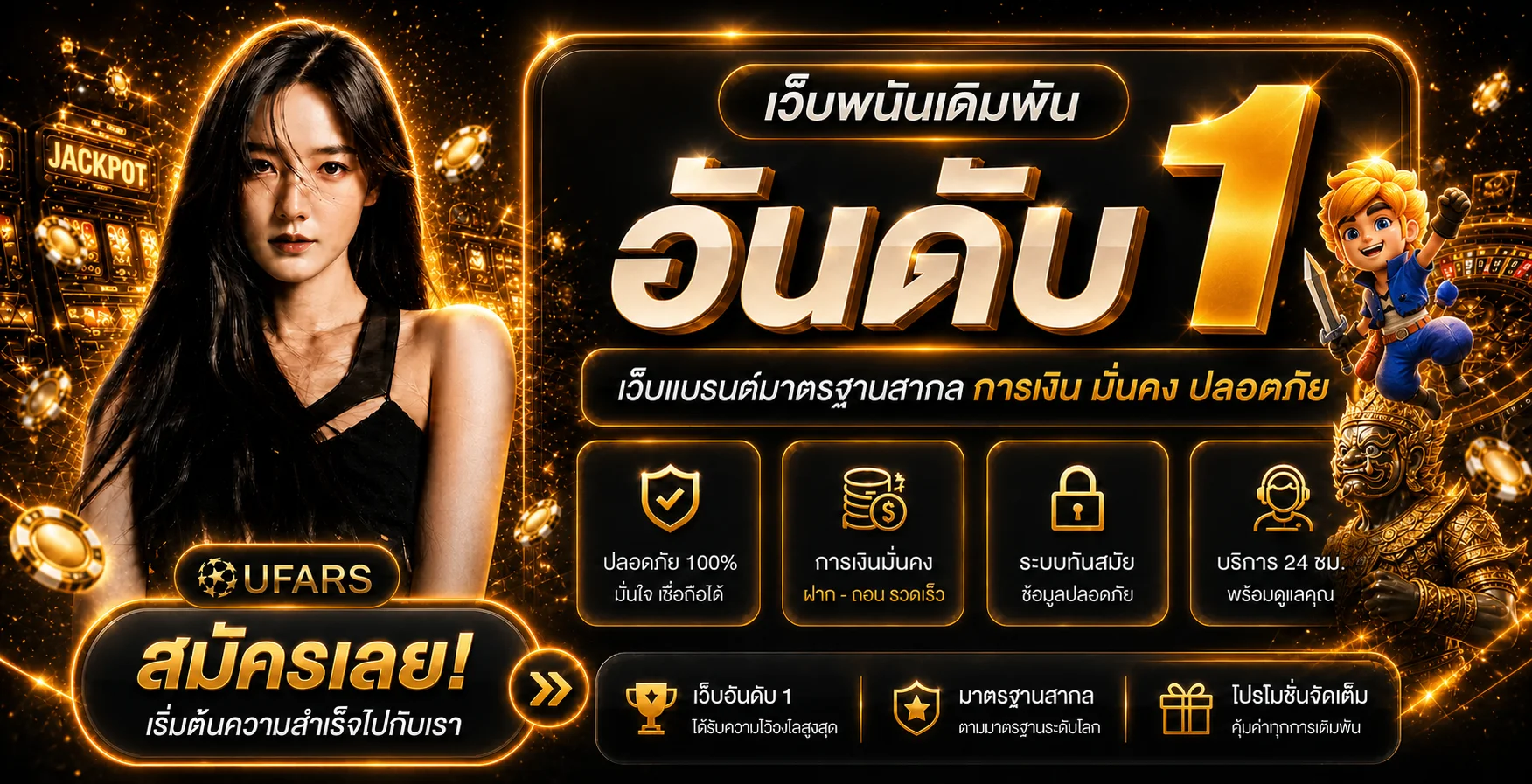 ภาพแนะนำ UFARS เรื่องความปลอดภัยและการจัดการบัญชี